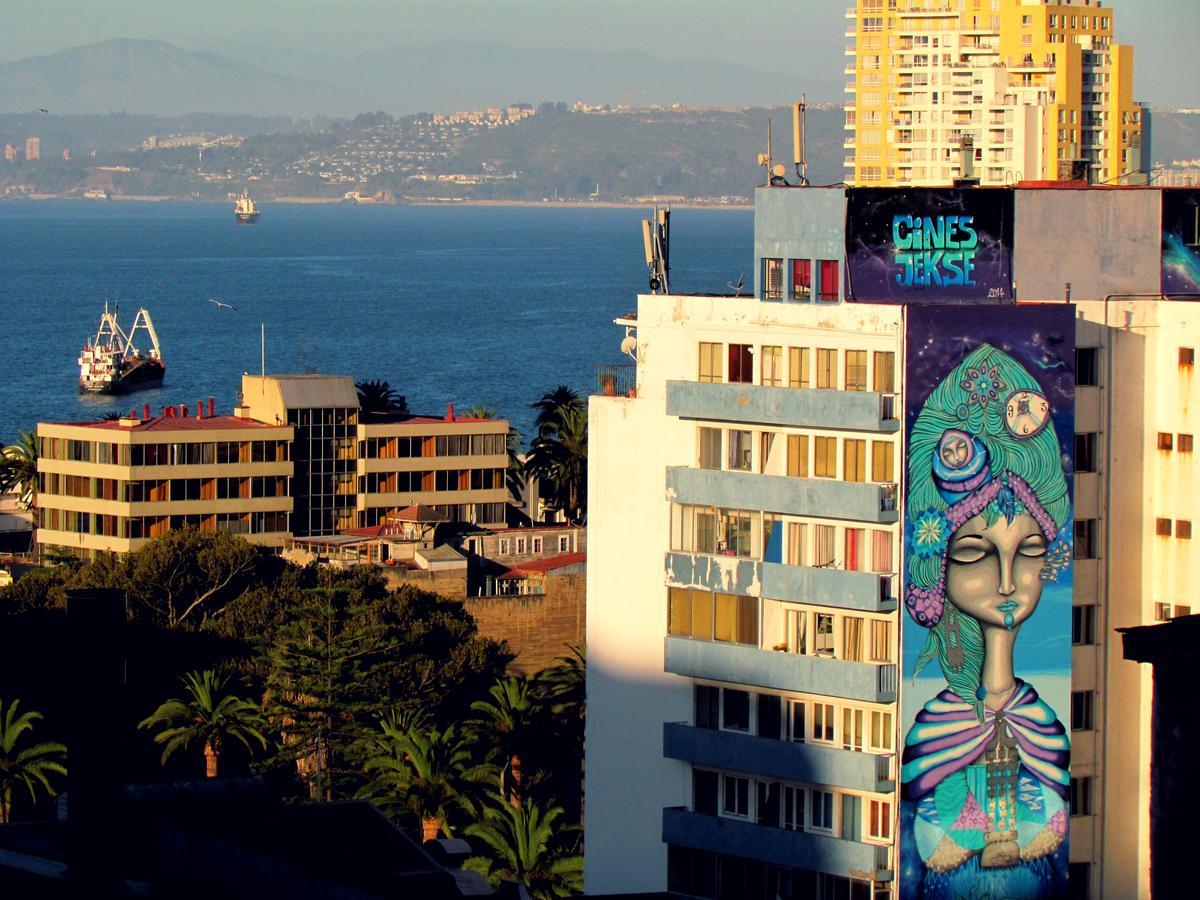 La Casa Azul Hostel فالبارايسو المظهر الخارجي الصورة